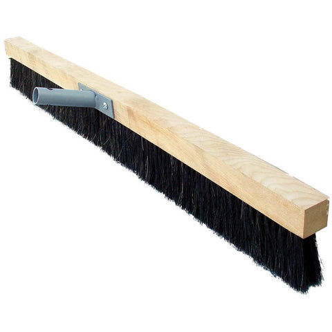 Masterfinish Hair and Fibre Bristle Timber Broom - 1573