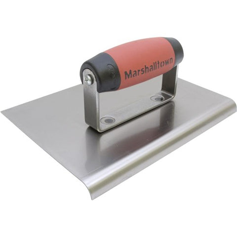 MARSHALLTOWN STRAIGHT END EDGER 152mm X 108mm STAINLESS STEEL - MT164SSD