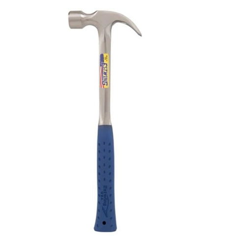 Estwing 22oz Framing Hammer 349.25mm Smooth Faced and Shock Reduction Grip - EWE3-22CR