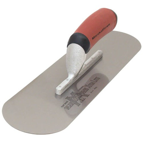 MARSHALLTOWN POOL TROWEL, 254X76MM H-CARBON STEEL 3 RIVETS D/SOFT HANDLE MTSP10SD - 13109