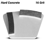 Flextool Bladetec® 16 Grit Quick-Fit Hard Concrete 2 Segment Grinding Shoe - FT124730-UNIT